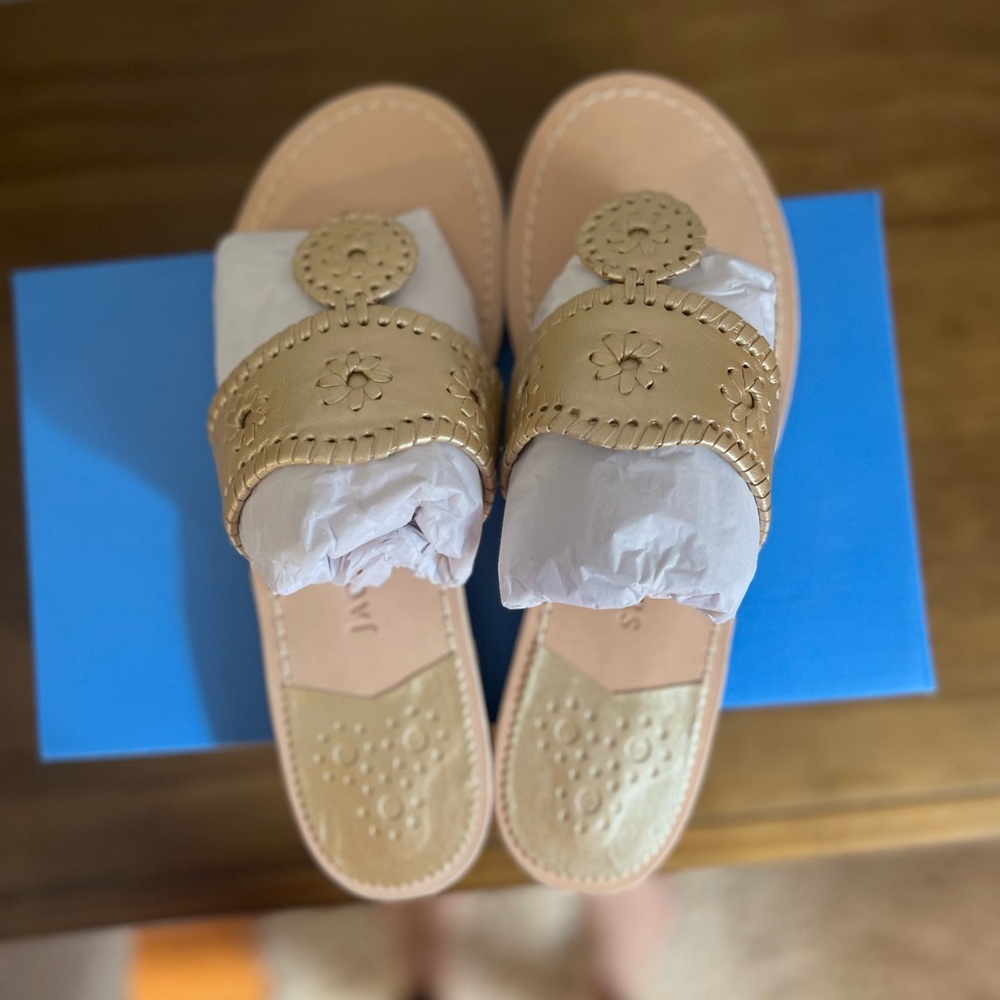 Brand New Jack Rogers- Eco Jacks Flat Sandal